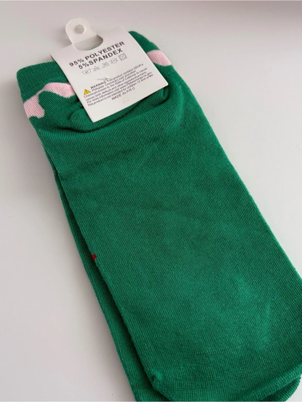 TC Green French Fries Sock